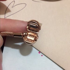 7.5 Rose gold pandora bracelet
